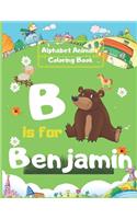 Alphabet Animals Coloring Book