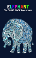 Elephant Coloring Books for Adults