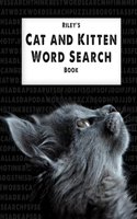 Riley's Cat and Kitten Word Search book