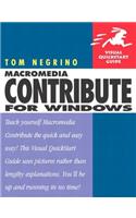 Macromedia Contribute for Windows: Visual QuickStart Guide