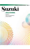 Suzuki Cello School 5 ( Piano Accompaniment ): Revised