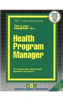 Health Program Manager