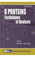 G ProteinsTechniques of Analysis