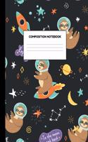 Composition Notebook: Wide Ruled Paper Notebook Journal - Blank Lined Workbook for Teens Kids Students Girls for Home School College for Writing Notes