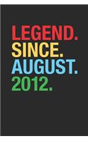 Legend Since August 2012