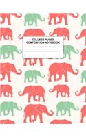 College Ruled Composition Notebook