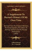 Supplement to Burnet's History of My Own Time