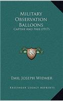 Military Observation Balloons
