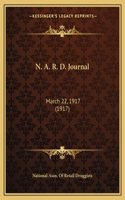 N. A. R. D. Journal: March 22, 1917 (1917)(English)