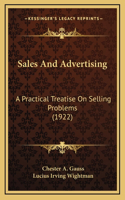 Sales And Advertising