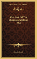 Uber Einen Fall Von Chromsaurevergiftung (1902)