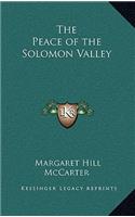 The Peace of the Solomon Valley