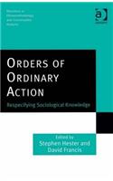 Orders of Ordinary Action