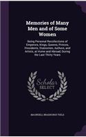 Memories of Many Men and of Some Women