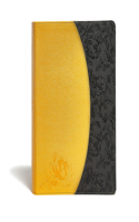 KJV Study Bible, Canary/Slate Grey, LeatherTouch, Indexed