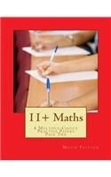 11+ Maths: 4 Multiple-Choice Practice Papers Pack Two