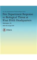 Fire Department Response to Biological Threat at B'nai B'rith Headquarters, Washington, DC