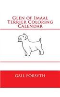 Glen of Imaal Terrier Coloring Calendar