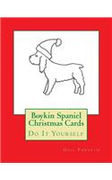 Boykin Spaniel Christmas Cards: Do It Yourself(English)