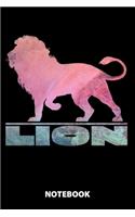Lion Notebook