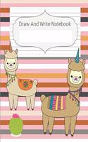 Draw And Write Notebook