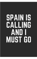 Spain Is Calling and I Must Go