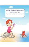 Primary Composition Notebook Handwriting Practice Paper I 102 Page: Cute Primary Composition journal for kids