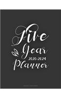 2020-2024 5 Year Planner: Five Years 60 Months Calendar Monthly Planner Schedule Organizer For To Do List Academic Schedule Agenda Logbook Or Student Teacher Organizer Journa