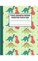 Primary Composition Notebook Handwriting Practice Paper