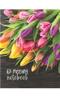 IEP Meeting Notebook: Writing Journal Planner For Parents & Advocates - Makes Special Education Process Easier - Stay Organized - Notes, Tracking & Monitoring Progress, G