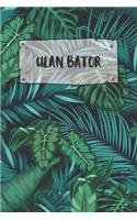 Ulan Bator: Ruled Travel Diary Notebook or Journey Journal - Lined Trip Pocketbook for Men and Women with Lines
