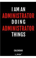 Calendar for Administrators / Administrator