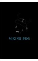 Viking Pug: Hangman Puzzles - Mini Game - Clever Kids - 110 Lined Pages - 6 X 9 In - 15.24 X 22.86 Cm - Single Player - Funny Great Gift