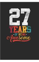 27 Years Of Being Awesome