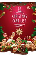Christmas Card List: Christmas Card Address Book List Organizer Personalized Gift, A Six-Year Address Book For Christmas Cards Tracker for Holiday Card Mailings, You Sen