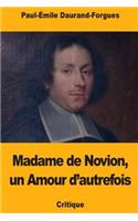 Madame de Novion, un Amour d'autrefois