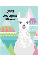 2019 Love Alpaca Planner