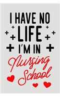 I Have No Life I'm in Nursing School