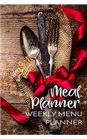 Meal Planner Weekly Menu Planner: Meal Planner Notebook