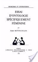 Essai d'Ontologie Specifiquement Feminine