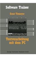 Textverarbeitung Mit Microsoft Word 4.0 Auf Dem PC