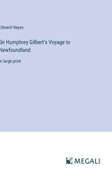 Sir Humphrey Gilbert's Voyage to Newfoundland