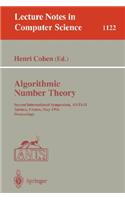 Algorithmic Number Theory: Second International Symposium, Ants-II, Talence, France, May 18 - 23, 1996, Proceedings