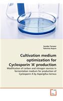 Cultivation medium optimization for Cyclosporin 'A' production