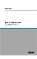 Push- vs. Pull-Prinzip in der Fertigungssteuerung: (German)