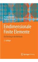 Eindimensionale Finite Elemente