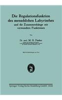 Regulationsfunktion Des Menschlichen Labyrinthes Und Die Zusammenhänge Mit Verwandten Funktionen