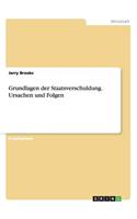 Grundlagen der Staatsverschuldung. Ursachen und Folgen