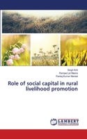 Role of social capital in rural livelihood promotion