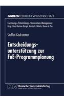 Entscheidungsunterstützung Zur Fue-Programmplanung